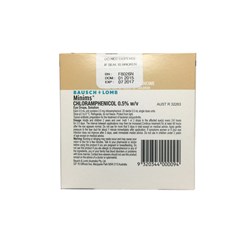 Minims Chloramphenicol 0.5% Eye Drops SM Minims for NON Metropolitan Deliveries are SHIPPED SEPARATELY BOX20