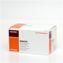 Prepswab S&N Remove Wipes BOX50