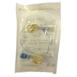 Porta-Cath Huber Gripper Needles 20G x 19mm with Y-Site BOX12