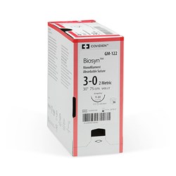 Sutures Biosyn 4/0 19mm C-13 3/8 RC 75cm Undyed SM691 BOX36