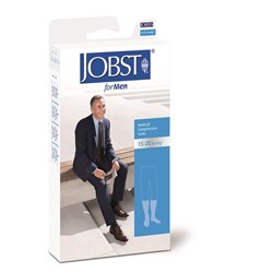 Jobst forMen Socks 15-20mmHg Medium Black Pair