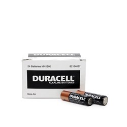 Battery Duracell Alkaline Size AA BOX24