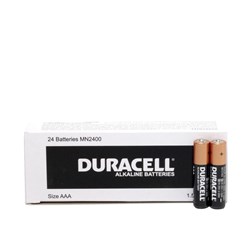 Battery Duracell Alkaline Size AAA BOX24