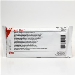 Red Dot Monitoring Electrode Standard Sticky Gel 2560 PKT50