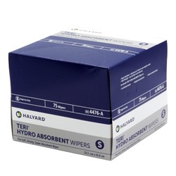 Halyard Teri Wiper Hydro Absorbent Small 32 x 32cm 4476 BOX75