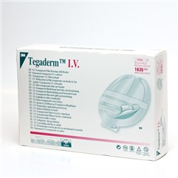 Tegaderm I.V. Transparent Dressings 8.5 x 10.5cm 1635 BOX50