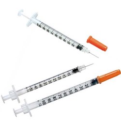 Syringes B.D. 0.5ml 31G x 8mm x 50 U100 CTN500
