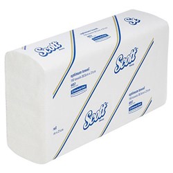 Scott Optimum Towel White 21 x 30.5cm (150 Sheets) 4457 CTN16