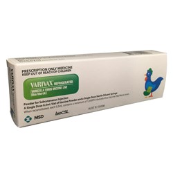 Vaccine Varivax x 1 with Syringe Diluent SM