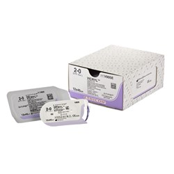Sutures Vicryl 6/0 2xTG100-6 6.5mm 1/4 MP Spat 45cm Violet BOX12