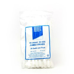 Multigate Cotton Tipped Jumbo Mouth Swab S/End 16cm N/S PKT20