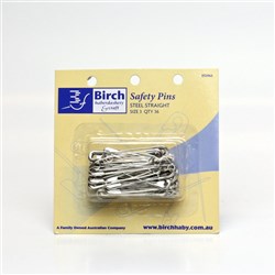 Safety Pins 45mm PKT36