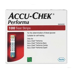 Accu-Chek PerForma Strips BOX100