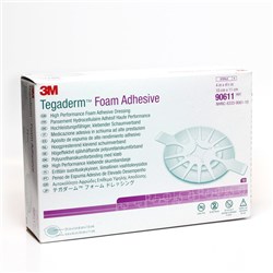 Tegaderm Foam Adhesive Dressing 10 x 11cm Oval 90611 BOX10