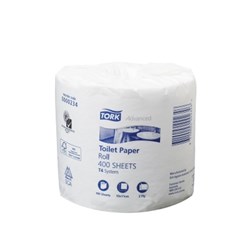 Tork Extra Soft Toilet Roll 400Sh 2Ply Prem T4 CTN48