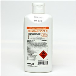 Skinman Soft N Antiseptic Rub 500ml CTN24