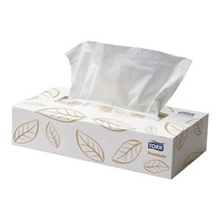 Tork Extra Soft Facial Tissue 100 Sheet Premium F1 CTN48
