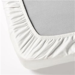 Bed Sheet 50/50 Single Fitted Poly Cotton 188 x 91cm BOX25