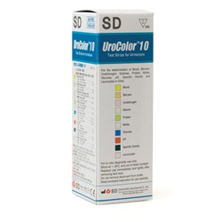 UroColor 10SG Urinalysis Strips 100 BOX100