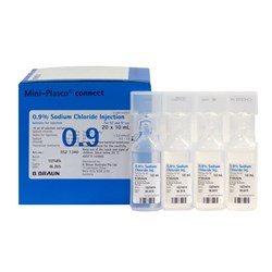 Sodium Chloride Miniplasco 0.9% 20 x 10ml Injection BOX20