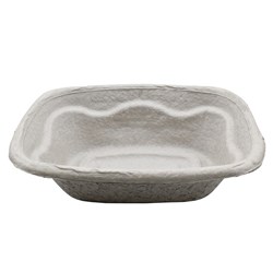 Disposable X-Lge Wash Bowl 4ltr Square Curas CTN100