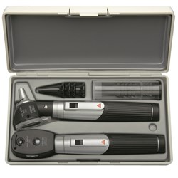 Heine Mini 3000 LED F/O Otoscope/Ophthalm Complete 2.5V