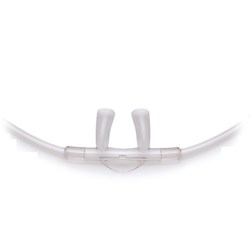 Flared Nasal Cannula 2 Prong with 2.1m Tubing Hudson BOX50