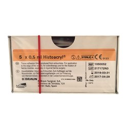 Histoacryl (0.5ml x 5 Vials Per Pack) Blue PKT5