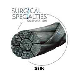 Sutures Silk Surgical Specialties 6/0 12mm 12 D639N 45cm BOX12