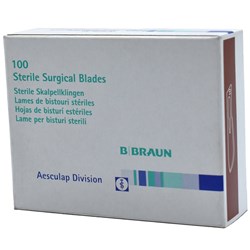 Scalpel Blades Aesculap No.10 BOX100