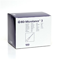Needle B.D 16G x 40mm Microlance BOX100