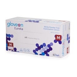Eureka Nitrile Pwd Free Glove Medium BOX300