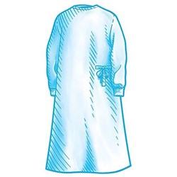 Surgeons Gowns Advanced UnReinforced Large Sterile CTN28