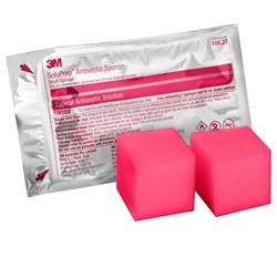 Soluprep Sponge Small Tinted 2 Pack 100.27 BOX30