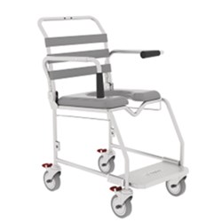 Shower Commode Aspire S/Steel WB Platform 460mm Cap 200kg