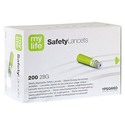 Mylife Lancets 28G BOX200