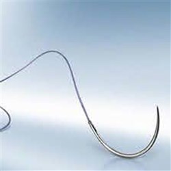 Sutures Novosyn Braun 4/0 DS 19mm 3/8 RC 45cm Undyed BOX36