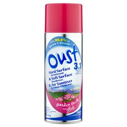 OUST 3in1 Surface Spray Disinfectant Garden Fresh Scent 325g