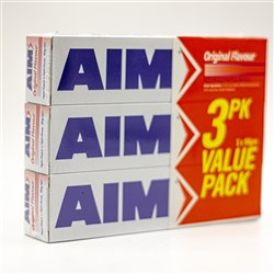 Aim Toothpaste Freshmint 90g PKT3