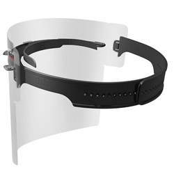 EGR Medical Face Shield Reusable Black BOX75