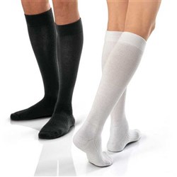 Jobst ActiveWear Socks Knee X-Large White15-20mmHg Pair