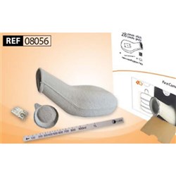 Disp Male Urinal Round 1Ltr w/SAP by Curas + Measure CTN28