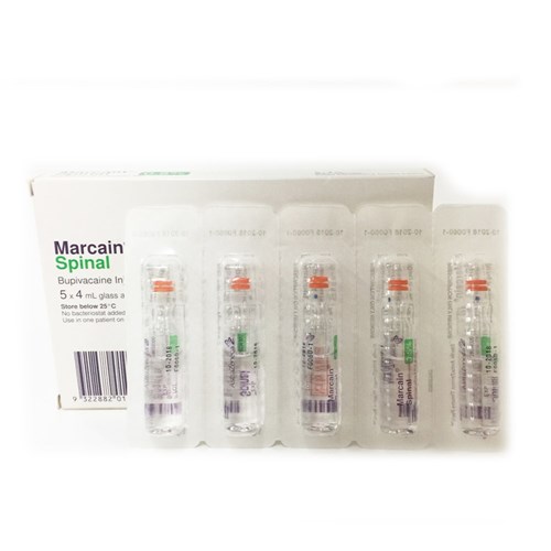 Marcain Spinal 0.5% (5x4ml)Sterile Glass Ampoule SM