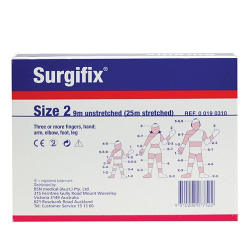 Surgifix Tubular Elastic Net Bandage Size 2 9m