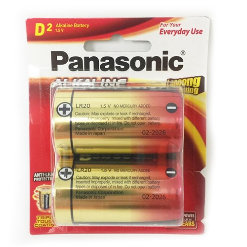 Battery Panasonic Alkaline Size D