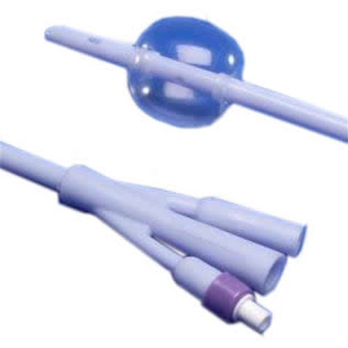 Foley Catheters Silicone 3 Way 30cc 24Fg