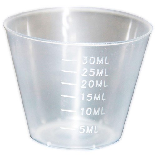 Medicine Cup Plastic Disposable 30ml T101