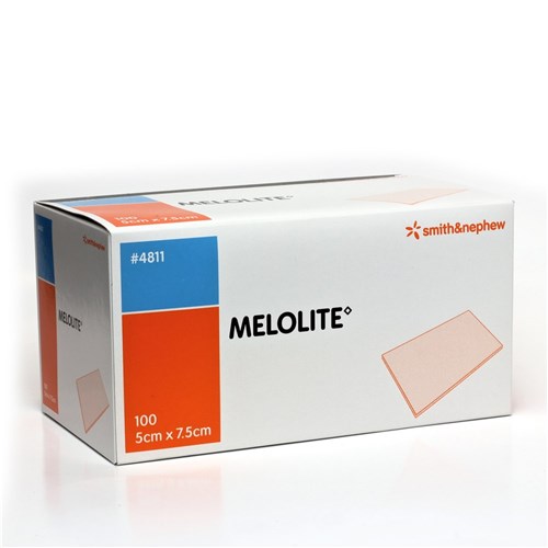 Melolite Non-Adherent Dressings 7.5 x 5cm B100