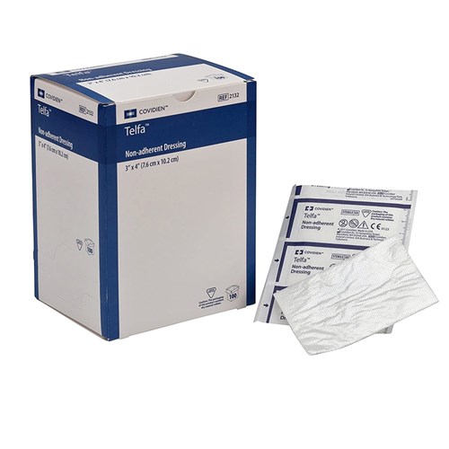 Telfa Non-Adherent Dressings 10 x 7.5cm Sterile B100