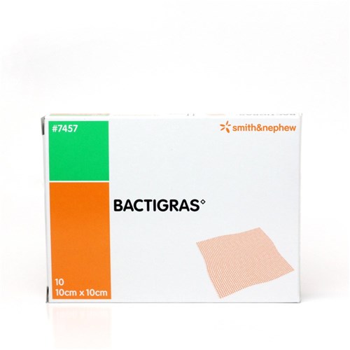 Bactigras Paraffin Dressings 10 x 10cm B10